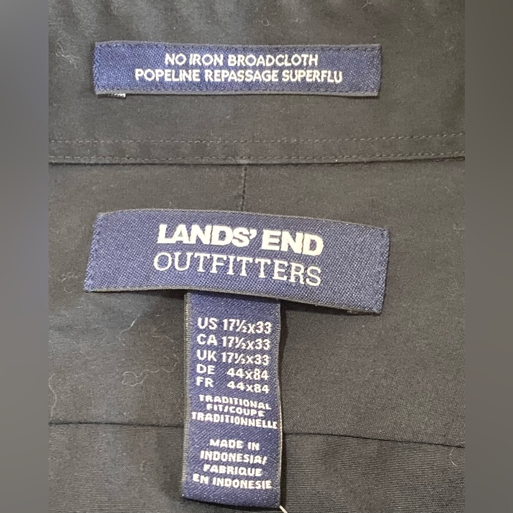 Lands End Button Down - image 3